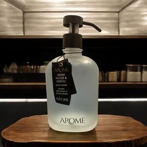 Stone Fresh Water & Neroli  Hand Wash- New 16.9 oz glass bottle